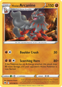 Hisuian Arcanine